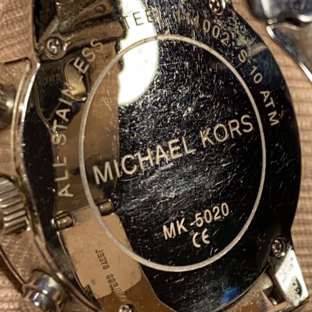 Michael Kors Ritz silver tone quartz watch MK5020 - Picture 2 of 16